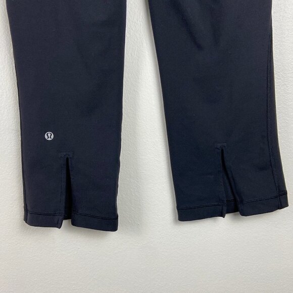 LULULEMON | Groove Crop Black Raspberry Pink 6  Reversible - Picture 6 of 8